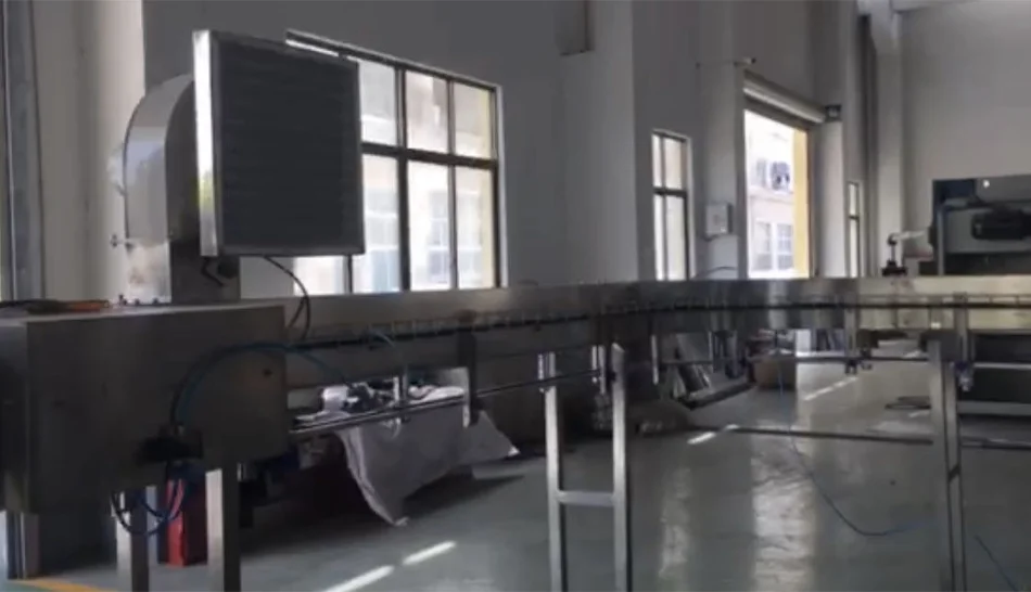 Air Conveyor — Suspended Neck-Ring Transport