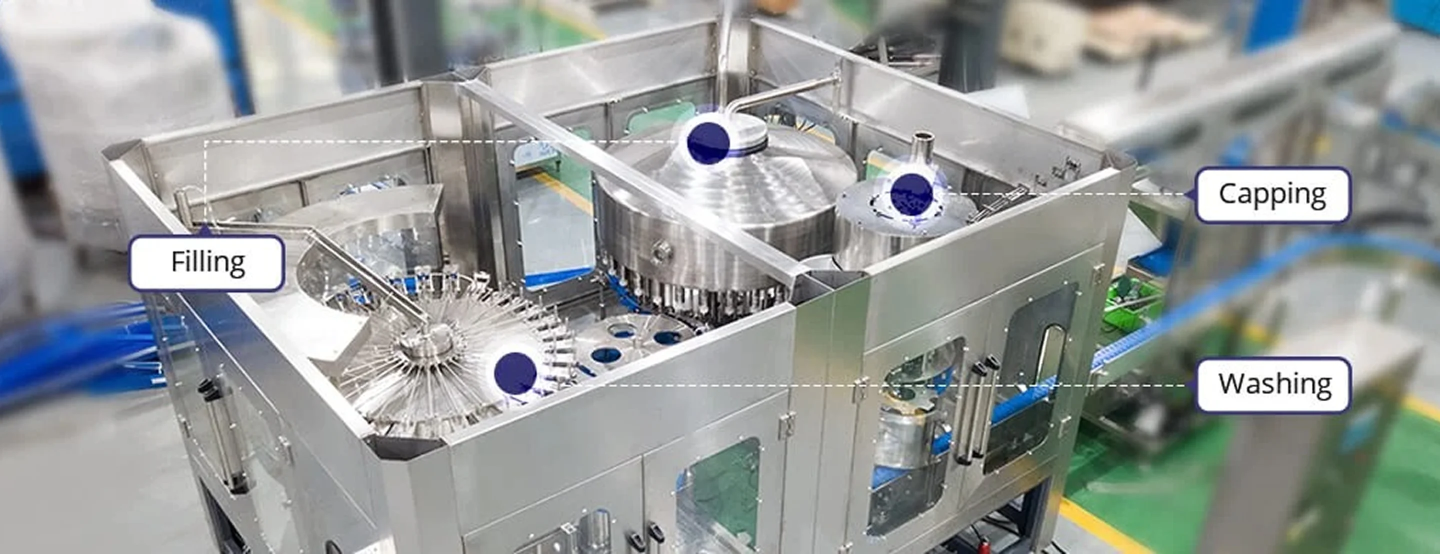Pet Fruit Juice Filling Machine — Filling Capping Washing 3-in-1
