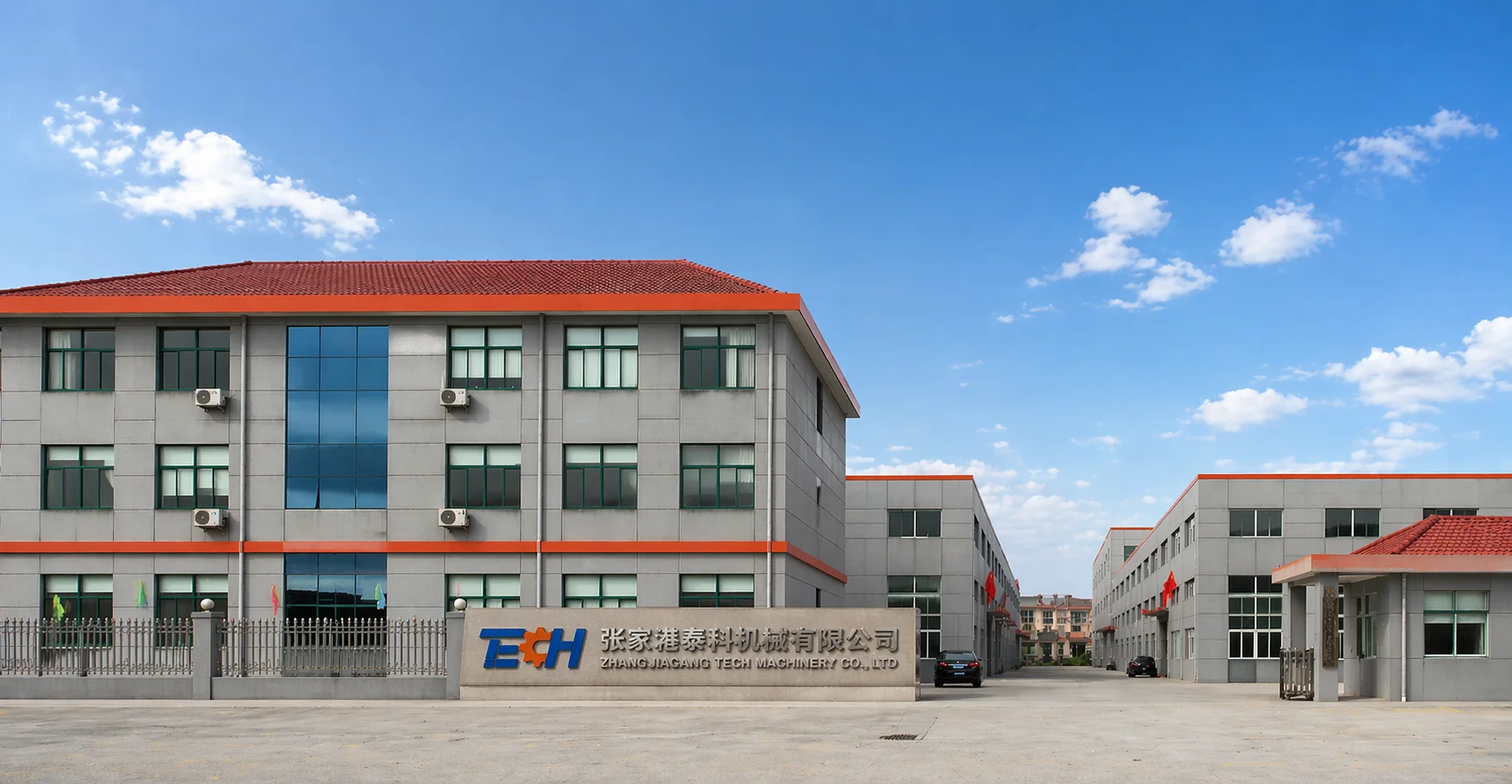 Zhangjiagang Tech Machinery Co., Ltd. factory building and production base