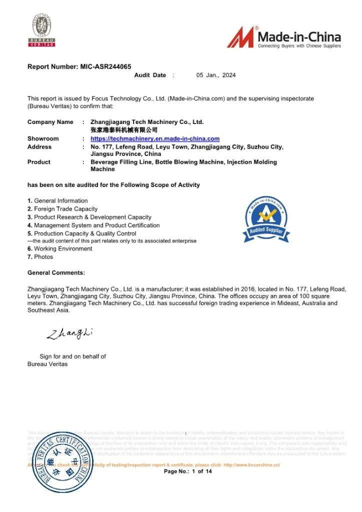 Bureau Veritas Audit