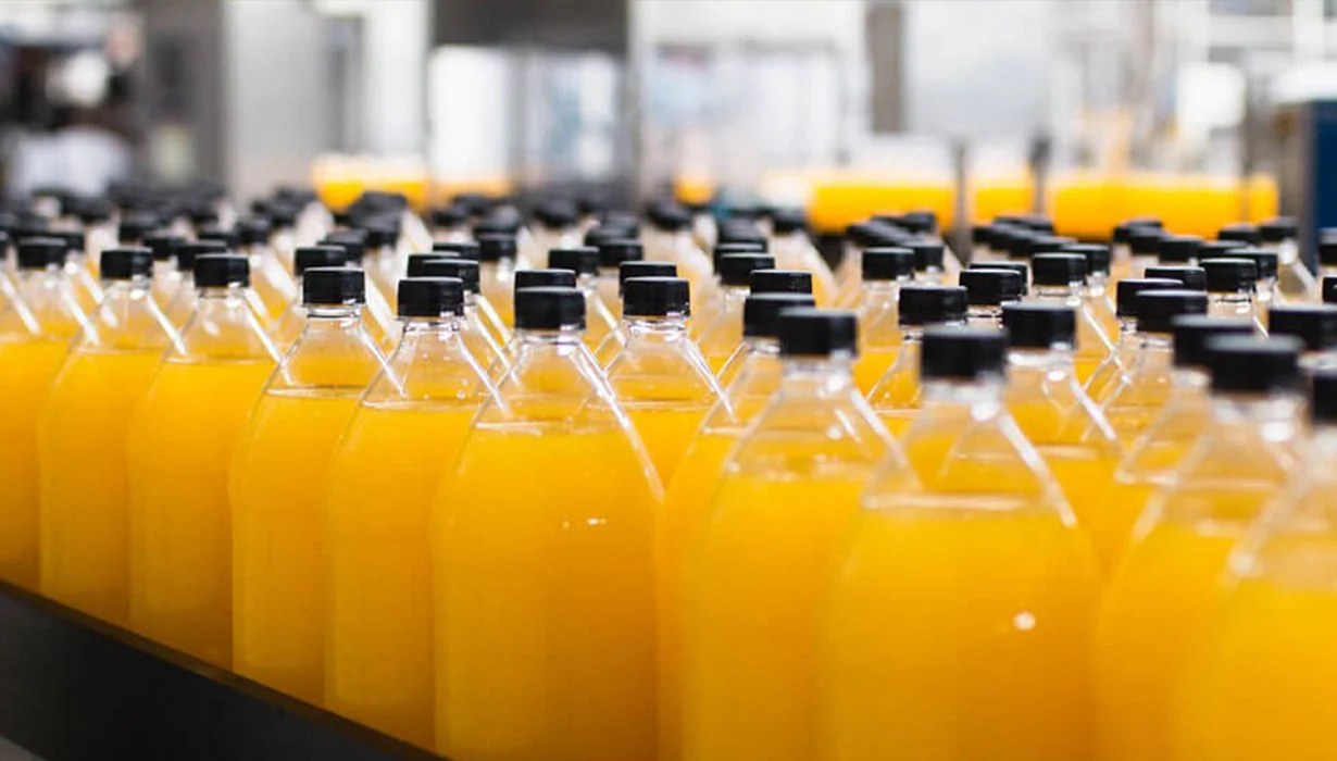PET Juice Filling Production Line — Taike Machinery factory floor